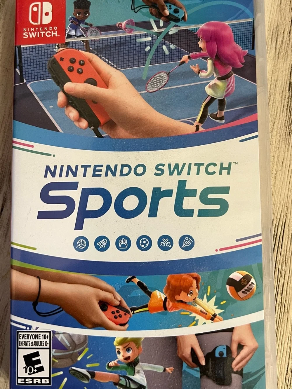 Nintendo Switch Sports + 10-in-1 Sports Accessories Bundle | Complete in Case